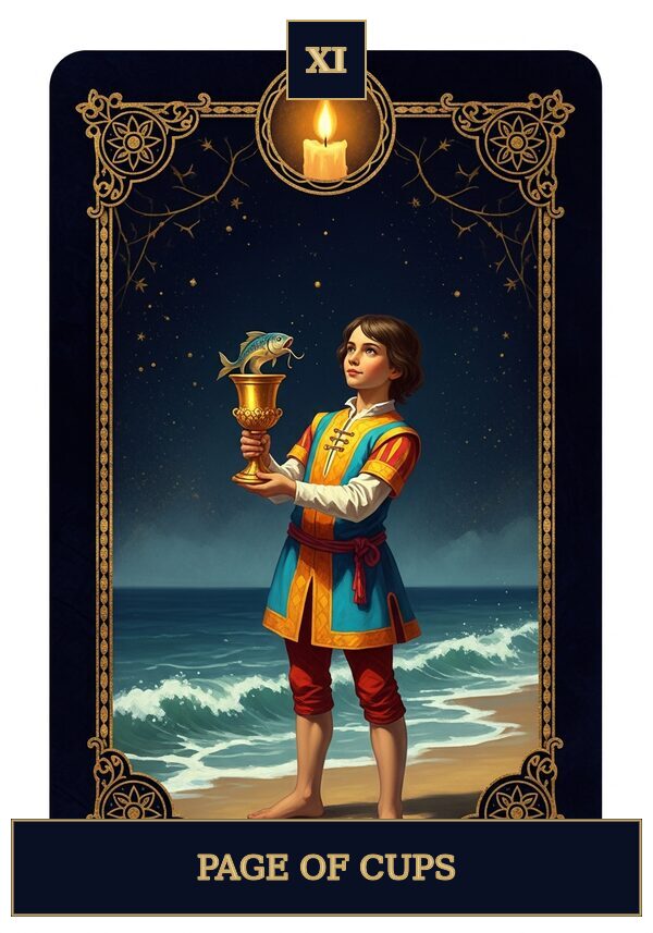 Page of Cups
