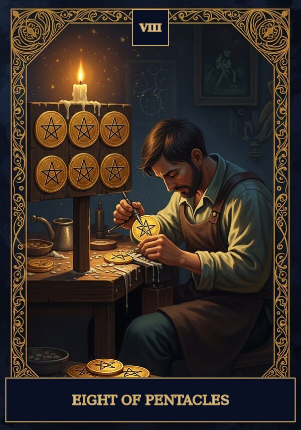 Eight of Pentacles