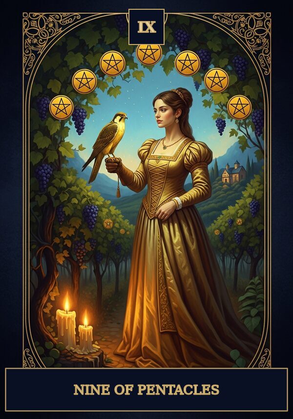 Nine of Pentacles