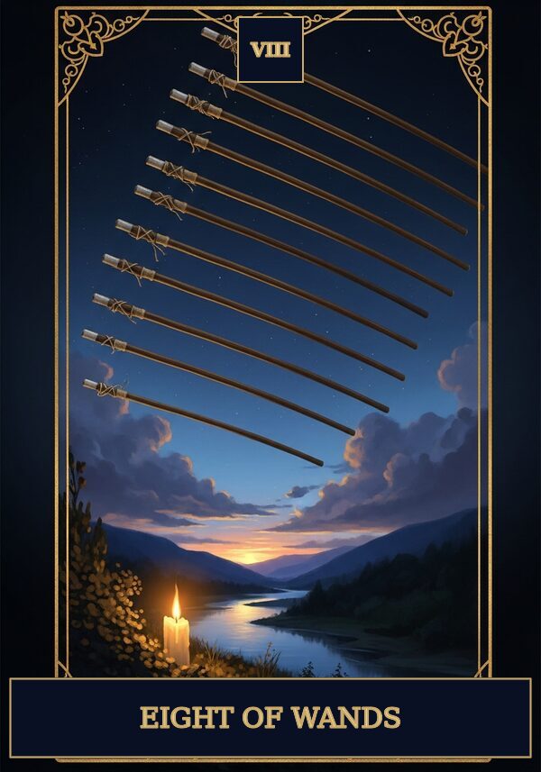 Eight of Wands